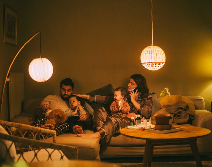 Familj I Soffa Energi